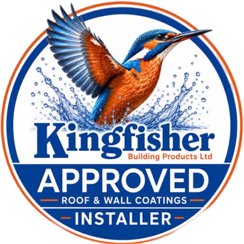 Kingfisher Building Products Approved Roof & Wall Coatings Installer badge